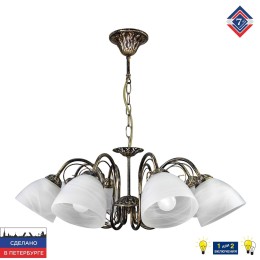 Люстра Петрасвет S8016-8, 8хЕ27 макс, 60Вт