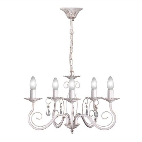 Люстра подвесная с хрусталем 5 ламп S1051-5