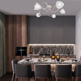 Люстра Петрасвет S2495-5, 5хЕ27 макс, 60Вт