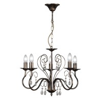 Люстра Петрасвет S8003-5, 5хЕ14 макс, 60Вт