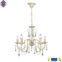 Люстра Петрасвет S1253-5, 5хЕ14 макс, 60Вт