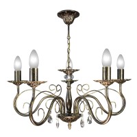 Люстра Петрасвет S1150-5, 5хЕ14 макс, 60Вт